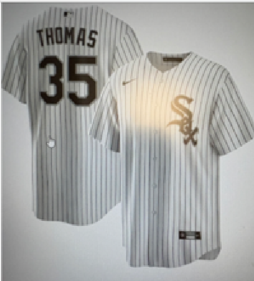 Men 2025 Chicago White Sox #35 Thomas white Nike MLB jersey